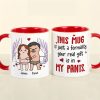 This Mug Is Just Formality Your Real Gift Is In My Pants, Personalized Coffee Mug, Gift For Couple, Valentine's Gifts