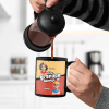 This Papa Grandpa Dad Belong To - Personalized Black Mug