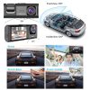 Three Channel Car Hd Dashcam