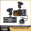 Three Channel Car Hd Dashcam