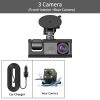 Three Channel Car Hd Dashcam