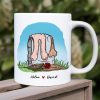 Till Death Do Us Droop, Gift For Couple, Personalized Mug, Funny Couple Mug, Anniversary Gift