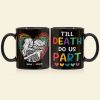 Till Death Do Us Part- Gift For Couple-Personalized Coffee Mug