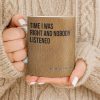 Time I Was Right, Book Style Coffee Mug - Personalized Custom Coffee Mug - COL120_MG