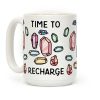 Time To Recharge Coffee Mug