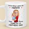 Tiny Arms, Endless Love - Family Personalized Custom Mug - Mother's Day, Baby Shower Gift, Gift For First Mom