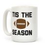 Tis The Football Season Coffee Mug