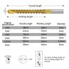 Titanium Coated Spiral Jagged Saw Drill Bit Set