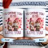 To Gnome You Is To Love You With Cute Gnomes - Personalized Custom Coffee Mug - CPL323_MG