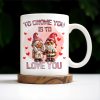 To Gnome You Is To Love You With Cute Gnomes - Personalized Custom Coffee Mug - CPL323_MG