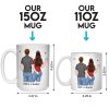 To Love Is To Burn, To Be On Fire - Couple Personalized Custom Mug - Gift For Husband Wife, Anniversary