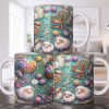 To Lucia, Yarn Balls And Spinning Wheel Design - Personalized Custom Coffee Mug - HOB076_MG