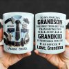 To My Amazing Grandson, The Only Thing Better Than Having You As My Grandkid - Personalized Custom Coffee Mug - OFC021_MG