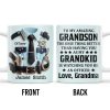 To My Amazing Grandson, The Only Thing Better Than Having You As My Grandkid - Personalized Custom Coffee Mug - OFC021_MG