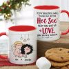 To My Beautiful Wife, Gift For Couple. Personalized Mug, Funny Couple Mug, Couple Gift
