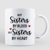 To My Bestie Christmas Standing Doll Besties In Snow Personalized Mug