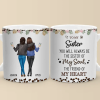 To My Bestie I Love You - Bestie Personalized Custom Mug - Gift For Best Friends, BFF, Sisters