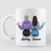 To My Bestie Modern Girls Personalized Mug
