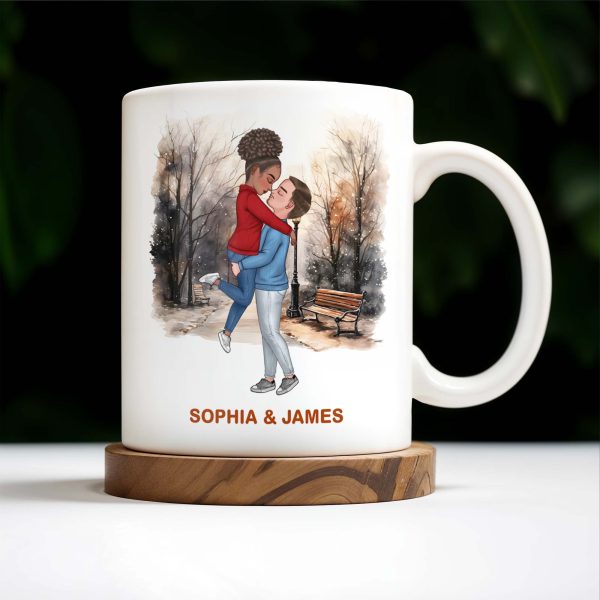 To My Boyfriend Soulmate And Companion Love Message - Personalized Custom Coffee Mug - CPL269_MG