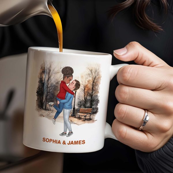 To My Boyfriend Soulmate And Companion Love Message - Personalized Custom Coffee Mug - CPL269_MG
