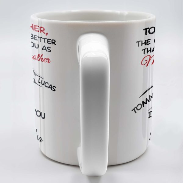 To My Brother, The Only Thing Better Than Having You As My Little Brother - Personalized Custom Coffee Mug - FAM347_MG