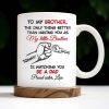 To My Brother, The Only Thing Better Than Having You As My Little Brother - Personalized Custom Coffee Mug - FAM347_MG