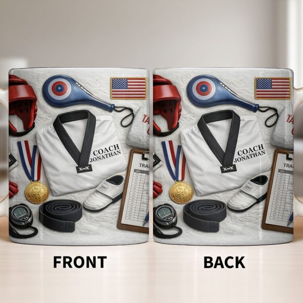 To My Coach, Thank You For Guidance And Support - Personalized Custom Coffee Mug - JBS101_MG