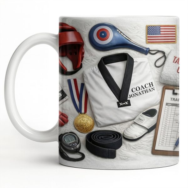 To My Coach, Thank You For Guidance And Support - Personalized Custom Coffee Mug - JBS101_MG
