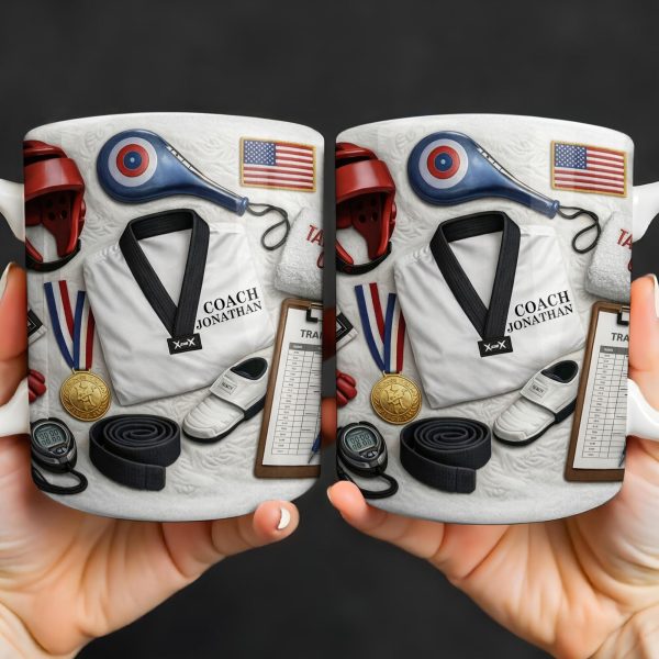 To My Coach, Thank You For Guidance And Support - Personalized Custom Coffee Mug - JBS101_MG