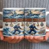 To My Courageous Sailor, Ship And Ocean Waves Design - Personalized Custom Coffee Mug - JBS103_MG