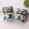 To My Courageous Sailor, Ship And Ocean Waves Design - Personalized Custom Coffee Mug - JBS103_MG