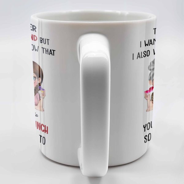 To My Daughter Be Kind But Know You Can Defend Yourself - Personalized Custom Coffee Mug - DAU240_MG