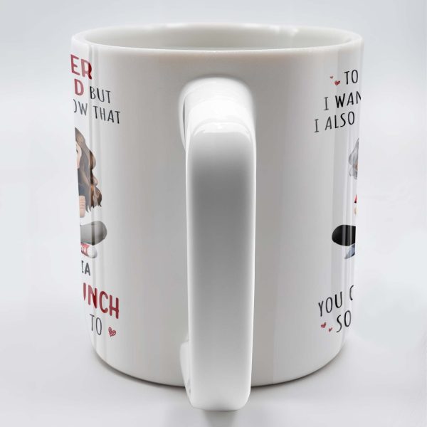 To My Daughter, Be Kind But Throat Punch If Needed - Personalized Custom Coffee Mug - DAU234_MG