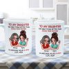 To My Daughter From Mom Personalized Mug