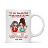 To My Daughter From Mum Happy Mother's Day UK Personalized Mug, Gift For Daughter