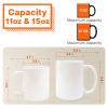 To My Daughter Heartfelt Mug from Dad with Custom Character Design Perfect Gift for Mother's Day