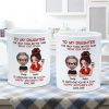 To My Daughter Heartfelt Mug from Dad with Custom Character Design Perfect Gift for Mother's Day