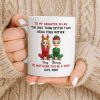 To My Daughter In Law, Love From Mom, Reindeer Antlers - Personalized Custom Coffee Mug - DILA052_MG
