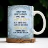 To My Daughter-In-Law, Thank You For Loving My Son - Personalized Custom Coffee Mug - DILA025_MG