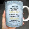 To My Daughter-In-Law, Thank You For Loving My Son - Personalized Custom Coffee Mug - DILA025_MG