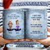 To My Daughter-In-Law, Thank You For Loving My Son - Personalized Custom Coffee Mug - DILA025_MG