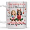 To My Daughter-In-Law Thank You For Not Selling Him To The Circus - Personalized Custom Coffee Mug - DILA013_MG