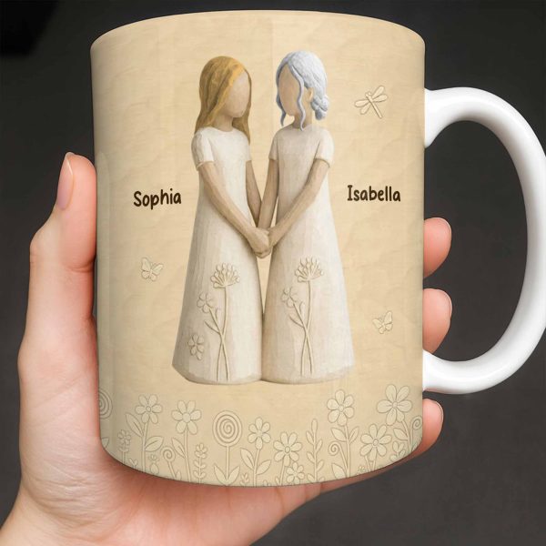 To My Daughter In Law, Watching You Be A Mom - Personalized Custom Coffee Mug - DILA068_MG