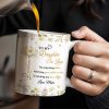 To My Daughter In Law Watching You Be A Mom With Flowers - Personalized Custom Coffee Mug - DAU193_MG