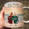 To My Daughter Never Forget That I Love You Forever - Personalized Mug