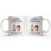 To My Daughter, Proud Of You, Always My Little Girl - Personalized Custom Coffee Mug - DAU247_MG