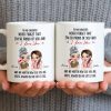 To My Daughter, Proud Of You, Always My Little Girl - Personalized Custom Coffee Mug - DAU247_MG