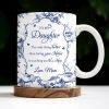 To My Daughter, The Only Thing Better Than Being Your Mother, Floral Pattern and Butterflies - Personalized Custom Coffee Mug - DAU169_MG