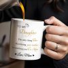 To My Daughter, The Only Thing Better Than Being Your Mother, Flowers - Personalized Custom Coffee Mug - DAU132_MG