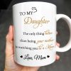 To My Daughter, The Only Thing Better Than Being Your Mother, Flowers - Personalized Custom Coffee Mug - DAU132_MG
